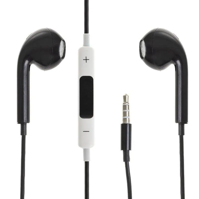 Auricolari Dam Electronics con filo Jack 3,5mm con telecomando, microfono e funzione vivavoce, compatibili iOS/Android, cavo 100 cm