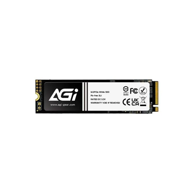 Disco Duro Agi Gear AI298 512GB M.2 SSD 3000MB/s PCIe NVMe 3D NAND
