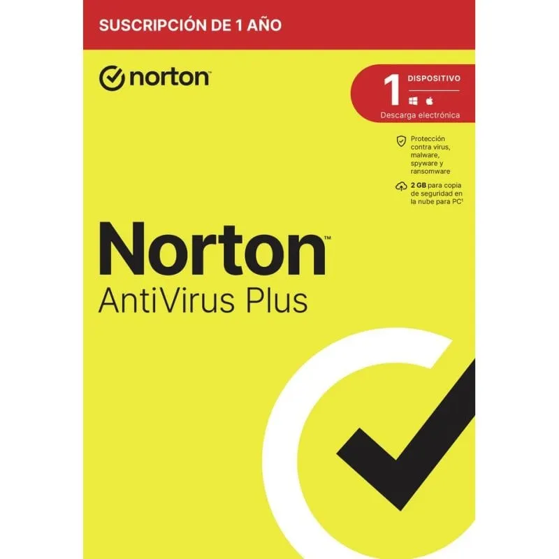 Software di sicurezza Norton AntiVirus Plus 1 licenza supporto fisico Windows Mac