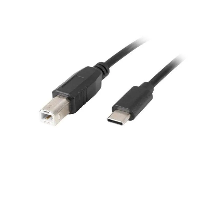 Lanberg CA-USBA-13CC-0030-BK Cavo USB B a USB C 3 m Nero