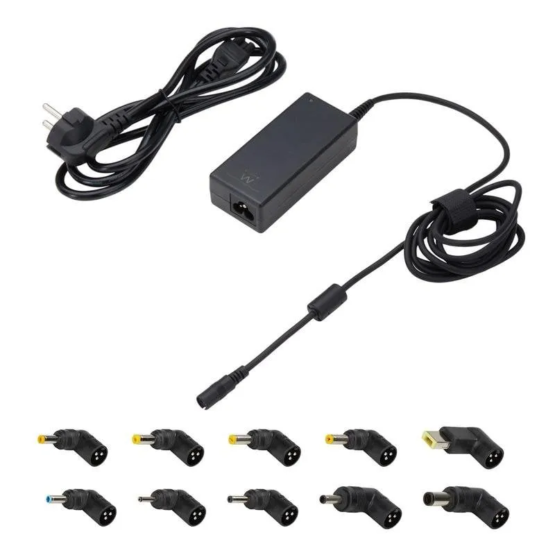 Adattatore universale Ewent EW3968 per notebook 65W 10 connettori nero