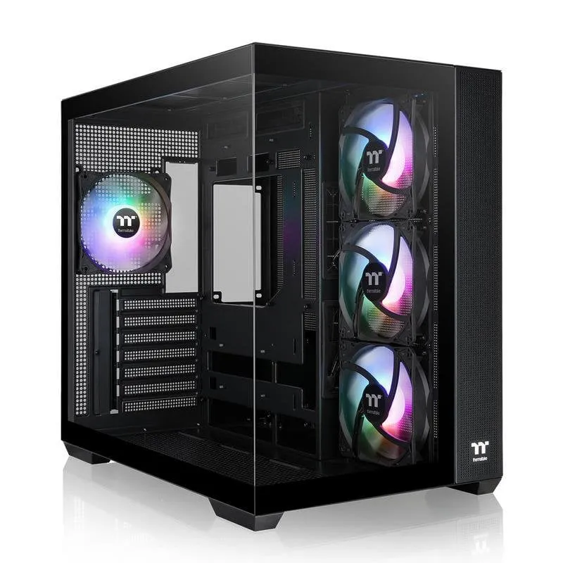 Case Thermaltake View 380 TG ARGB gaming ATX vetro temperato RGB