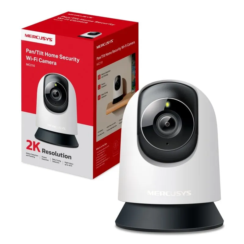 Videocamere di sorveglianza Mercusys MC210 FullHD Visione Notturna Interno Audio Bidirezionale