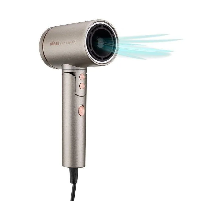Phon Professionale Ionico Ufesa Pro Ionic Go Motore Digitale 3 Temperature 3 Velocità Ultra-Silence