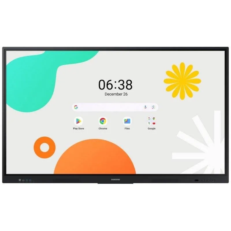 Samsung WA65F Lavagna Interattiva 65" UltraHD 4K Touch Android Nera