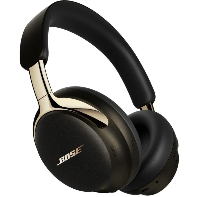 Auricolari Bose QuietComfort Ultra Headphones Gen 2 wireless Bluetooth con Cancellazione Attiva del Rumore, microfono integrato, color Desert Gold