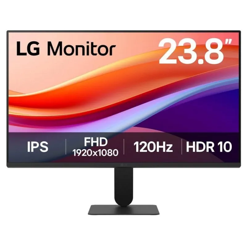 Monitor LG 24U411A-B 23.8" FullHD 120Hz IPS HDR10 senza bordi Tempo di risposta 5ms