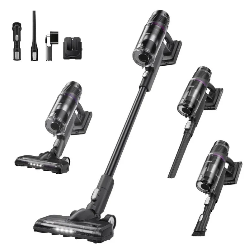 Aspirapolvere senza Fili Eureka NEC520BK 200W 50 minuti Filtro HEPA 0.6L Nero