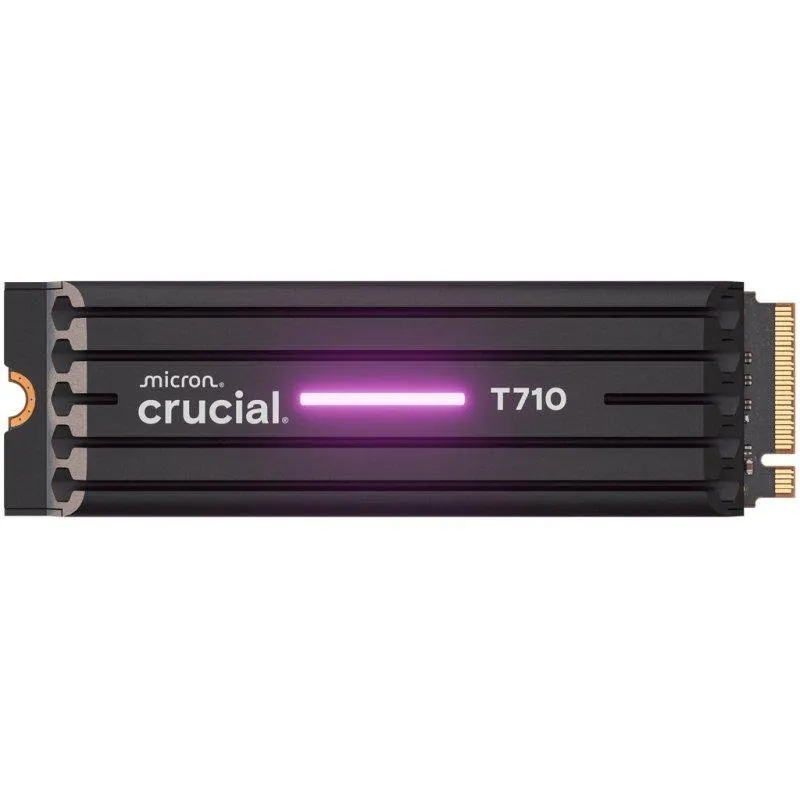 Disco Duro Crucial T710 2TB M.2 NVMe 14500 MB/s Dissipatore