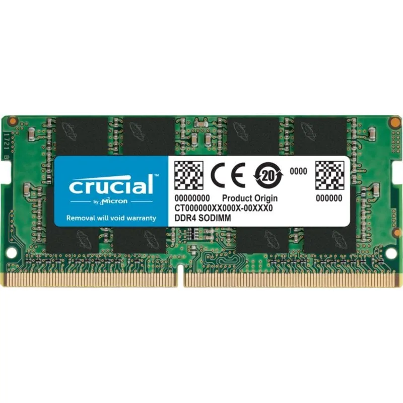 Memoria RAM Crucial CT8G4SFRA32AT 8GB 1x8GB DDR4 3200MHz CL22 SO-DIMM Non-ECC