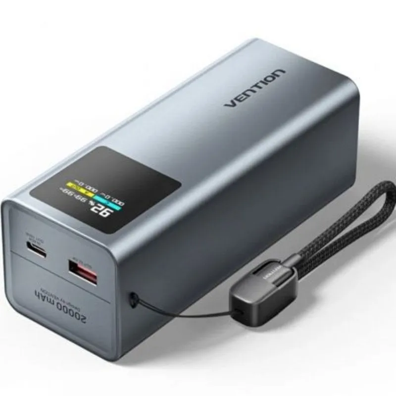Vention Powerbank 20000mAh FKCH0/ 100W, Grigio, Display TFT