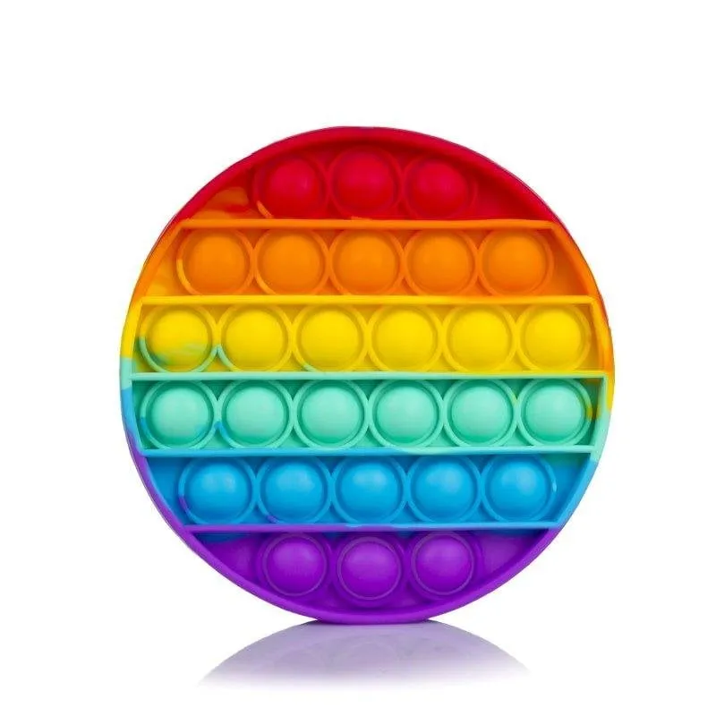 Bubble Pop It Giocattolo Sensoriale Antistress Rotondo Multicolore Dam Electronics