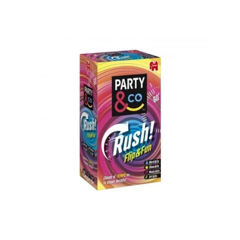 Diset Party & Co. Rush Gioco da Tavolo Party 4-20 Giocatori 14+, Multicolore