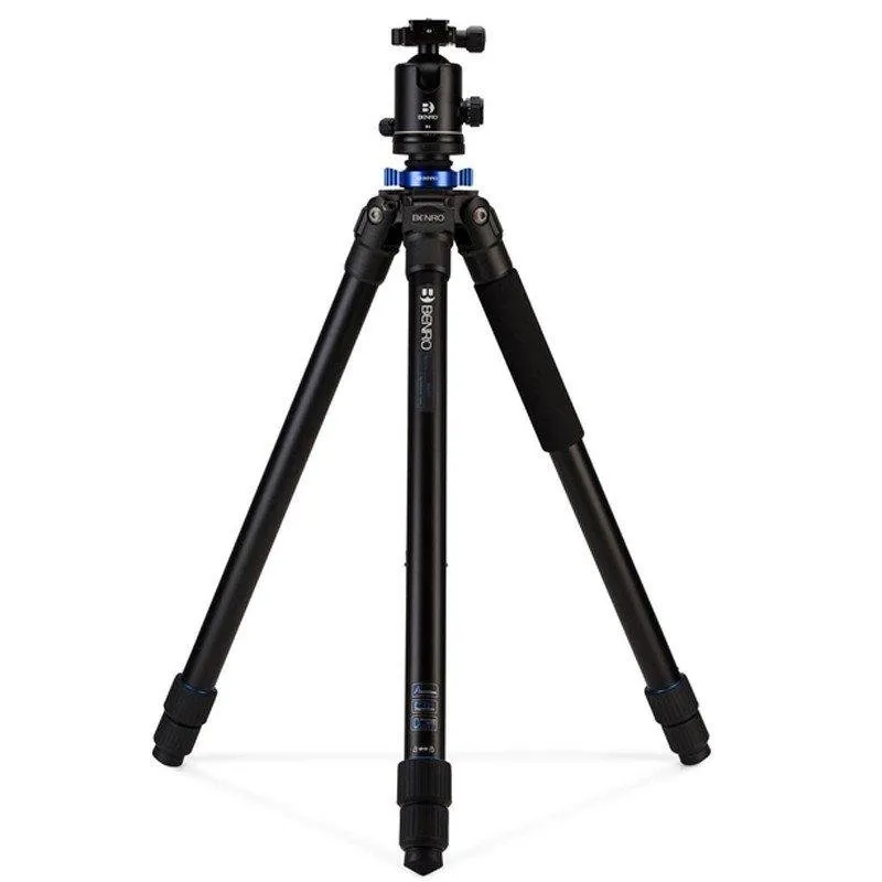 Treppiede Benro Mach3 alluminio 3 sezioni 180 cm 20 kg nero