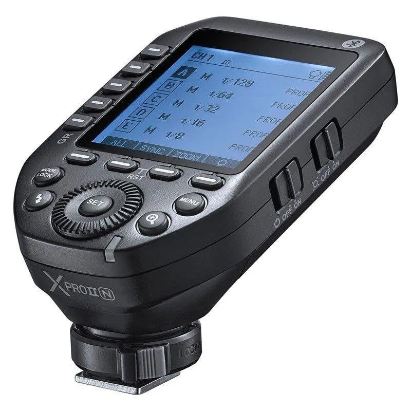 Trasmettitore Godox XProIIN per Nikon wireless TTL HSS 2.4 GHz 100 m