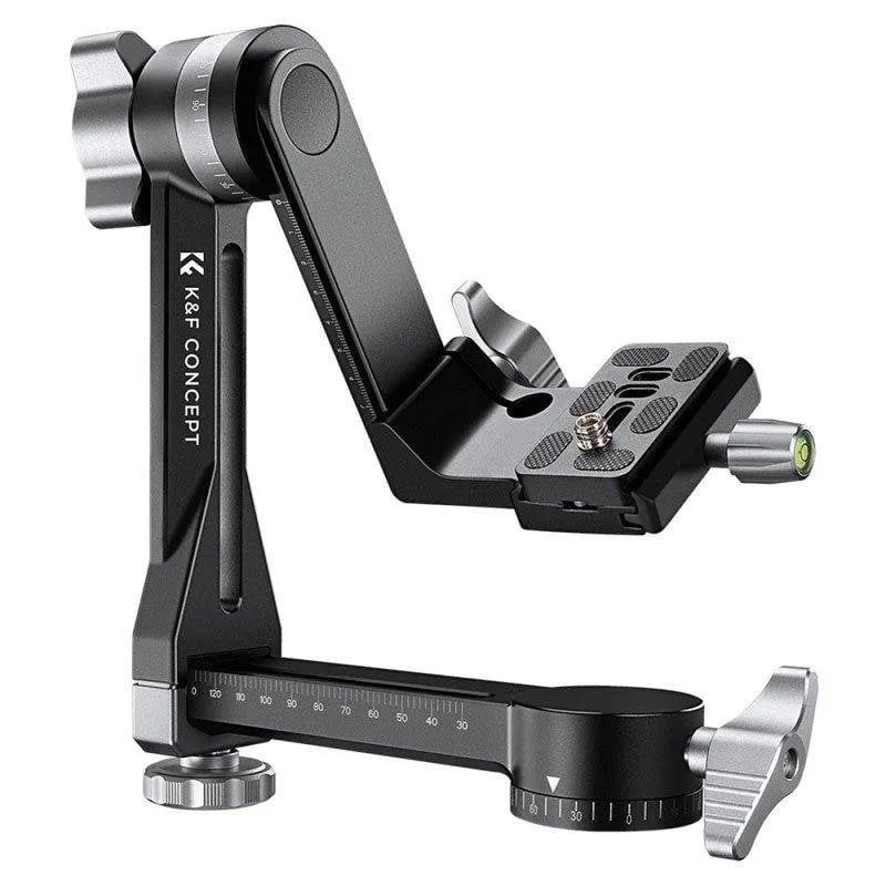 Testa panoramica K&F CONCEPT Gimbal Versione Leggera 360° con piastra Arca 1/4"