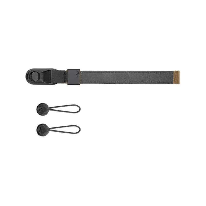 Cinturino Peak Design Cuff CF-CY-3 per fotocamere, connessione rapida, Coyote