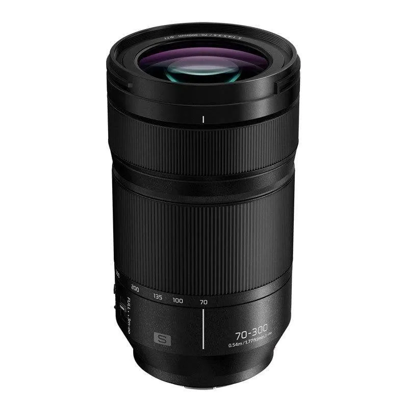 Obiettivo Panasonic S-R70300E 70-300 mm Stabilizzato Montatura Leica L Paraluce