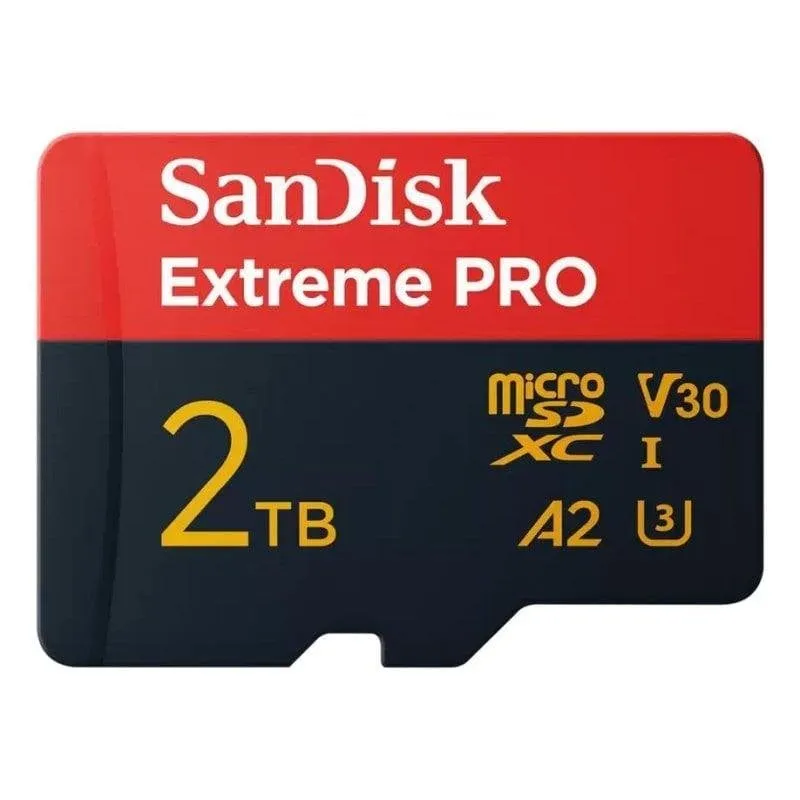 SanDisk Extreme PRO microSDXC 2 TB UHS-I Classe 10 V30