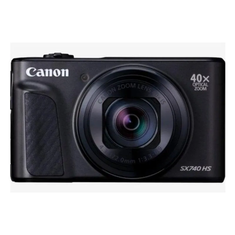 Cámara Compacta Canon PowerShot SX740 HS 20,3MP Zoom 40x WiFi Schermo Ribaltabile Nero