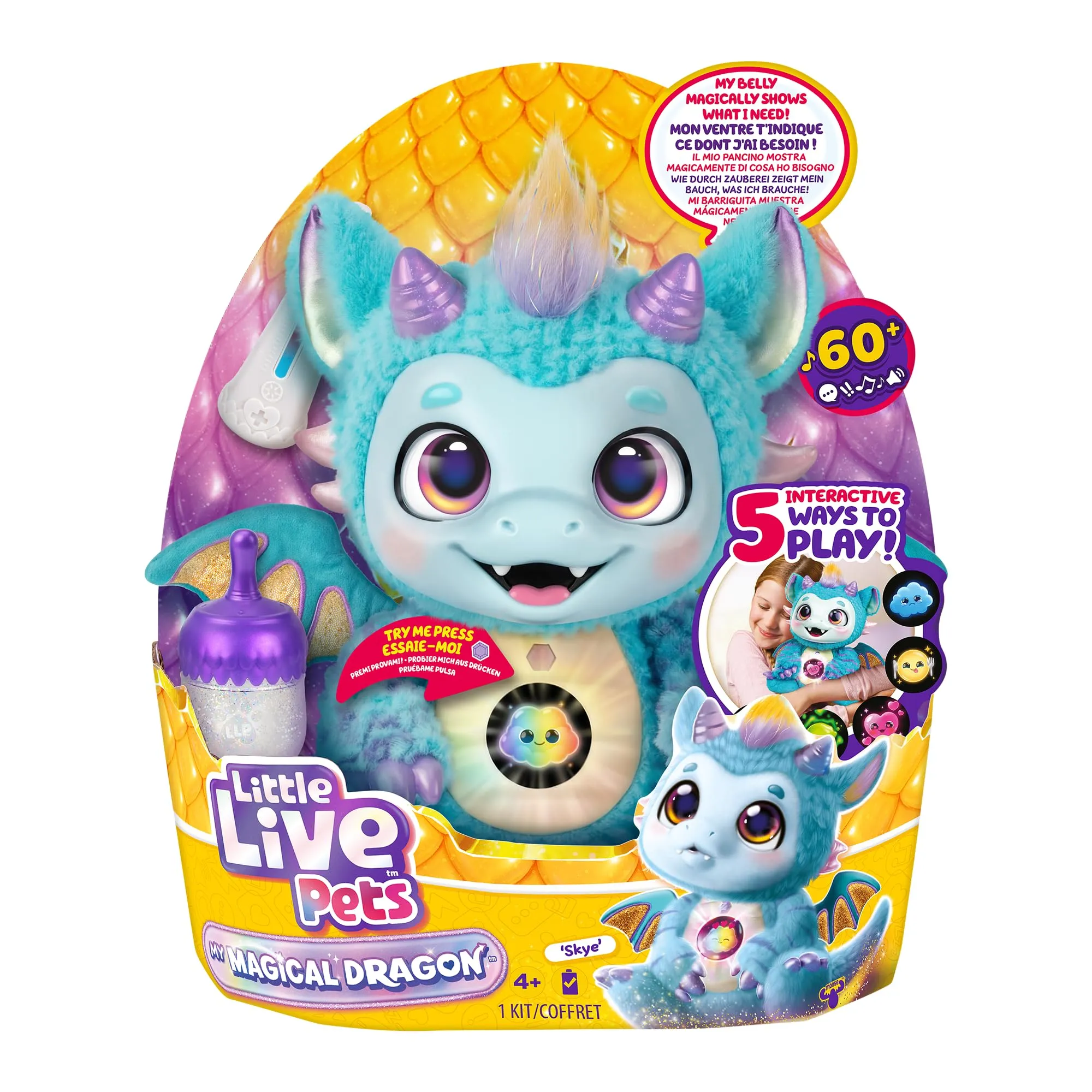 Rocco Giocattoli Little Live Pets My Magical Dragon - Skye il Draghetto