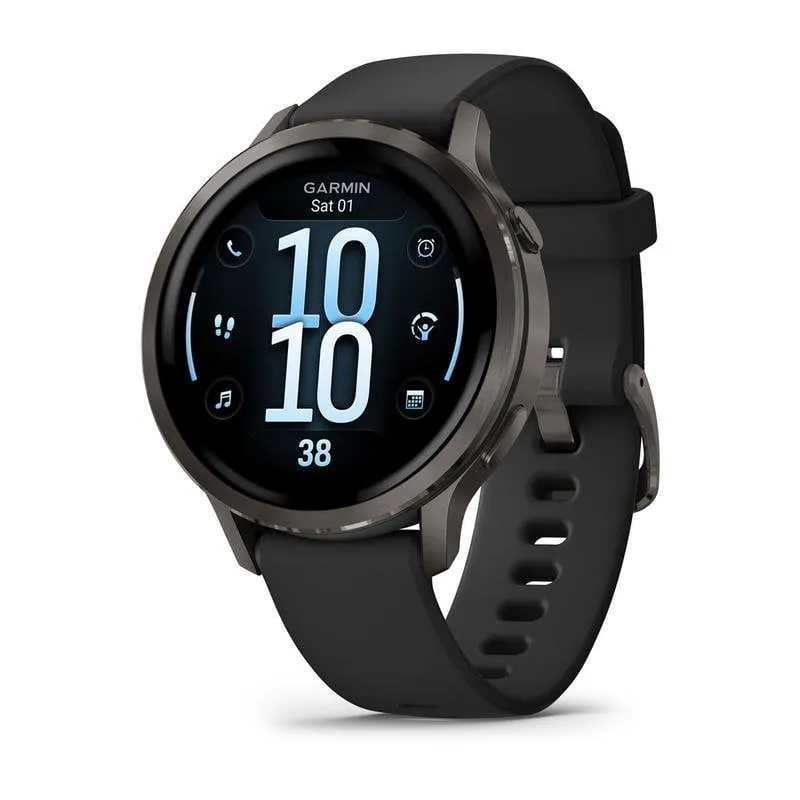 Garmin Venu 4 Bluetooth GPS 41mm AMOLED Nero Resistenza all'Acqua 5ATM SpO2 Cardio Sonno