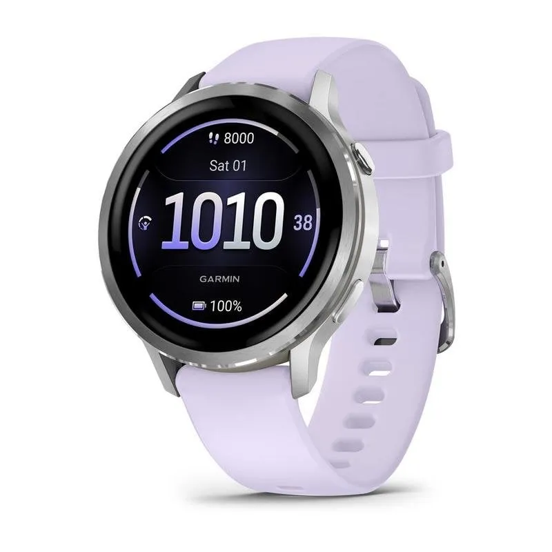 Garmin Venu 4 Bluetooth GPS 41mm AMOLED Viola Smartwatch Resistente all'Acqua 5ATM SpO2 Sonno