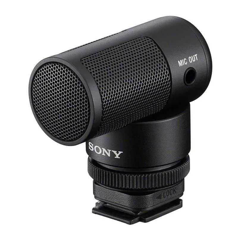 Microfono Sony ECM-G1 3.5 mm super-cardioide con parabrezza incluso