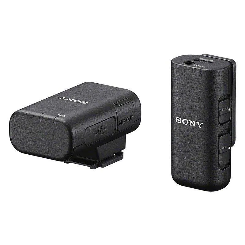 Microfono Sony ECM-W3S Bluetooth/3.5 mm cardioide con filtro antipop e custodia