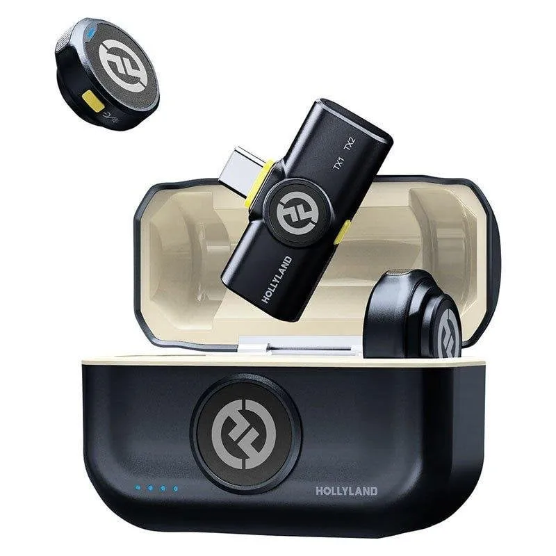Microfono Hollyland Lark M2 USB-C omnidirezionale ultra compatto ENC