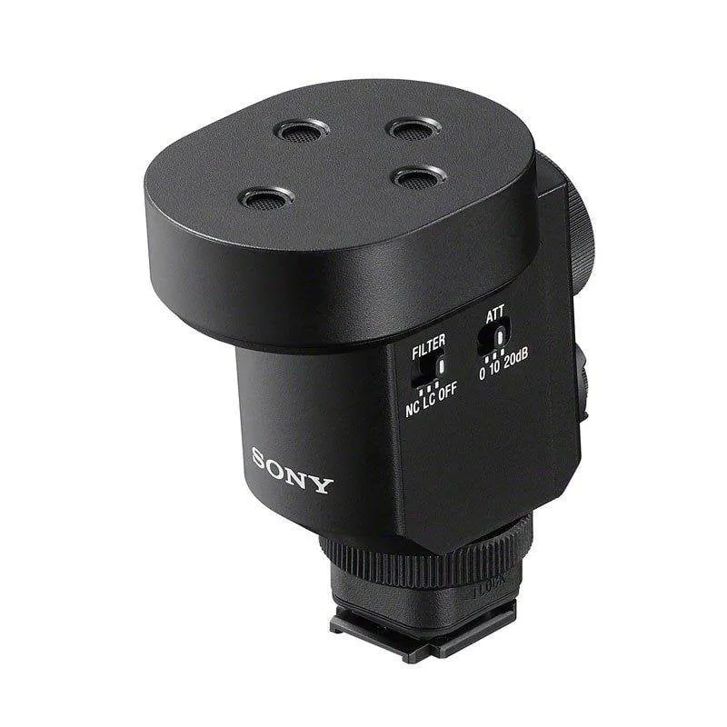 Microfono Sony ECM-M1 Multi-Interface digitale per fotocamera 8-pattern con riduzione del rumore