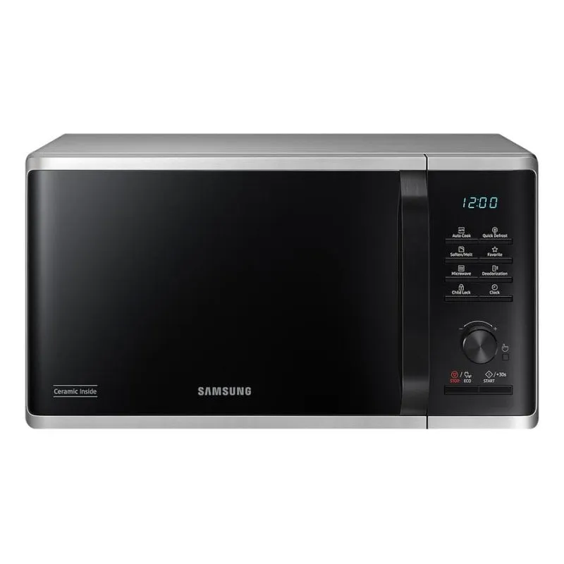 Microonde Samsung MS23B3515AS 23 Litri 1150W Rotisserie Blocco bambini