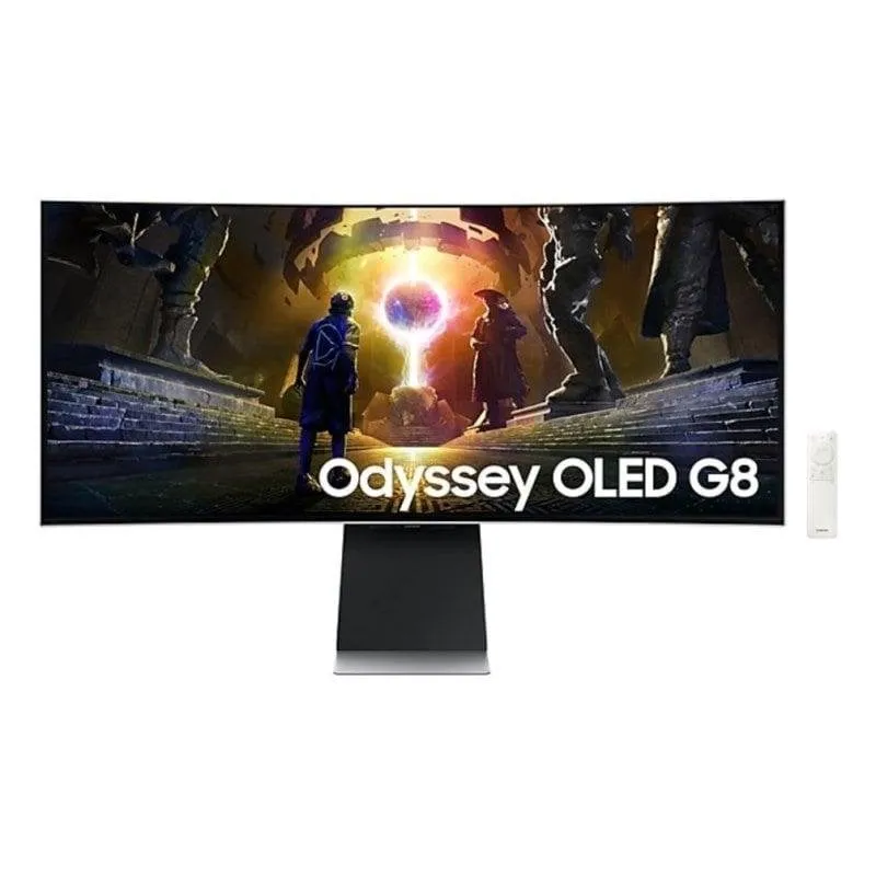 Monitor PC Samsung Odyssey OLED G8 S34DG850SU 34" UltraWide QHD 175Hz OLED Curvo 0,03ms FreeSync HDR10+