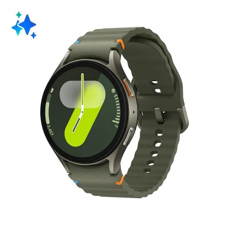 Samsung Galaxy Watch7 Bluetooth GPS NFC 44mm AMOLED Verde Resistenza acqua 5ATM+IP68