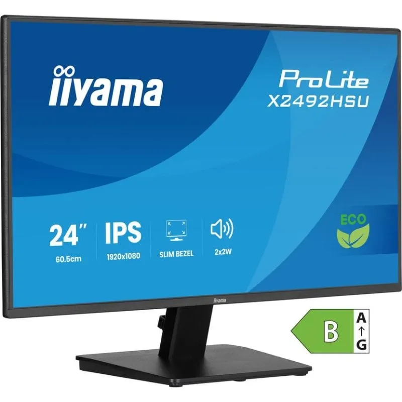 Monitor iiyama ProLite X2492HSU-B1 24" FullHD 120Hz IPS Speaker USB