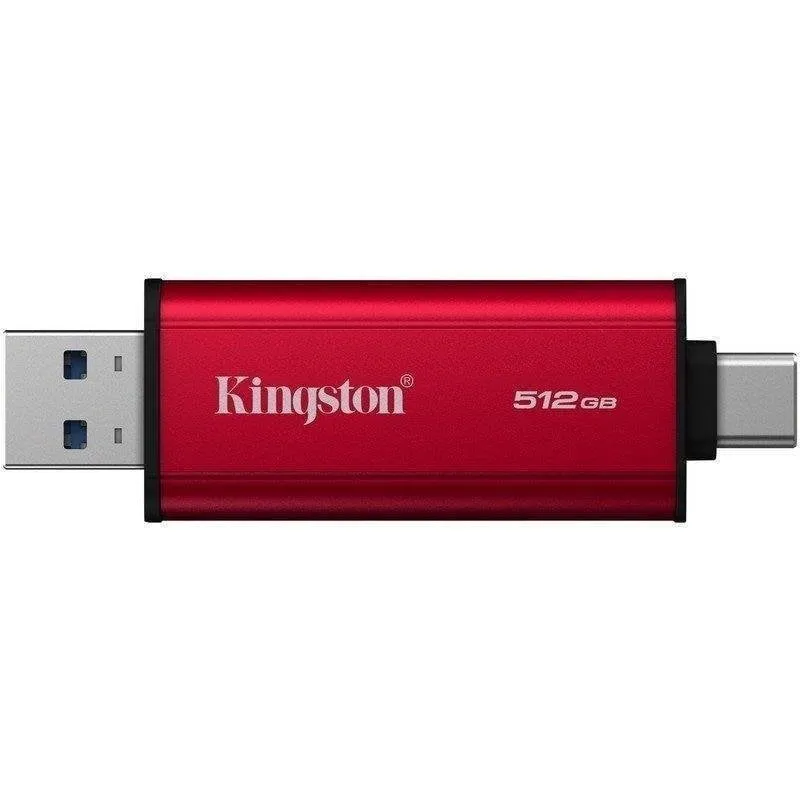 Disco Duro Kingston Dual USB-A/C 512GB SSD 1050MB/s Compatto Plug&Play