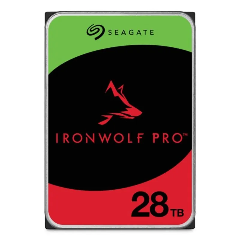 Disco Duro Seagate IronWolf Pro ST28000NT000 28TB HDD 7200rpm SATA III NAS