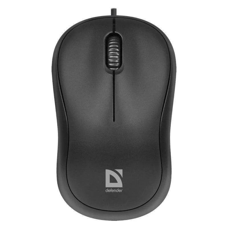 Ratón Defender PATCH MS-759 USB 1000DPI Nero Ambidestro Compatto