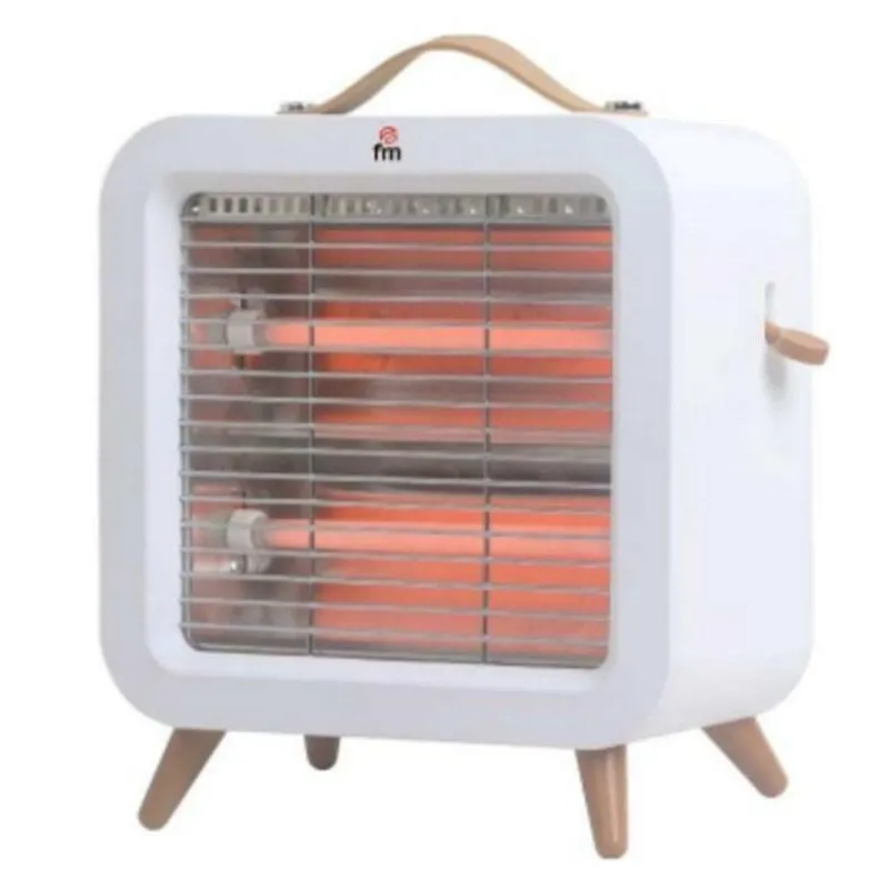 Riscaldatore al quarzo Fm Calefacción EV-400 400W compatto basso consumo