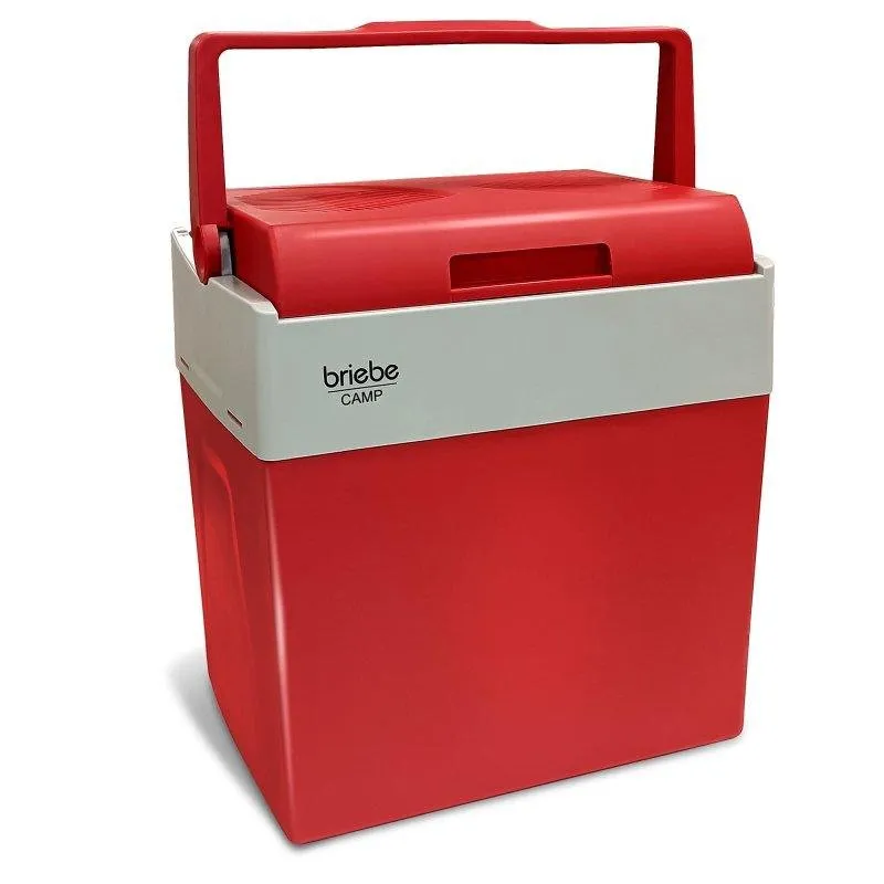 Frigorifero portatile Briebe CF1153RED 28L rosso termoelettrico doppia alimentazione