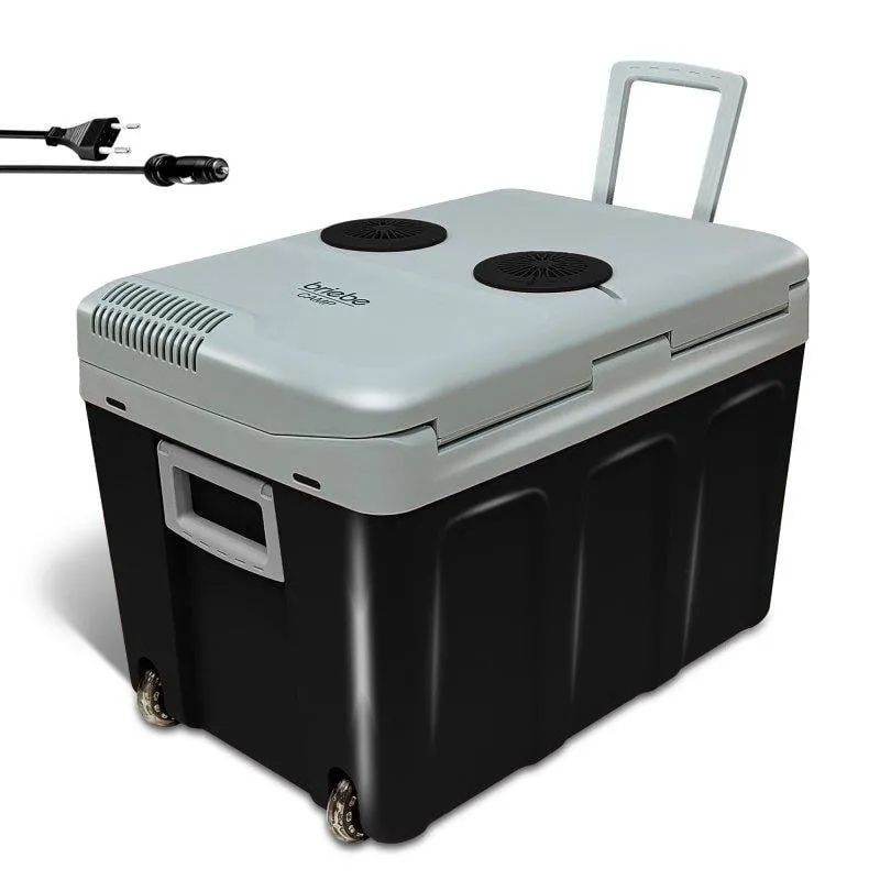 Frigorifero portatile Briebe CF1155BLK 40L dual corrente ruote maniglia pieghevole