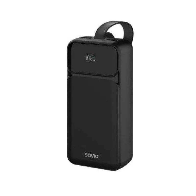 Powerbank Savio BA-10 30000mAh Quick Charge Power Delivery Nero