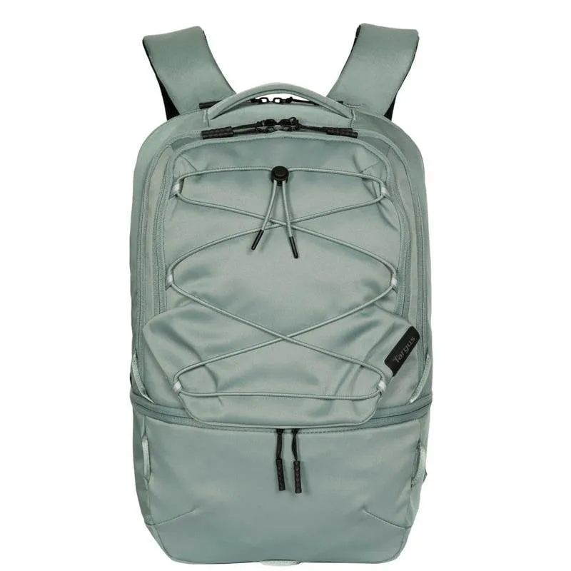 Zaino per laptop Targus Work+Play Flex Ecosmart 16" verde leggero e sostenibile