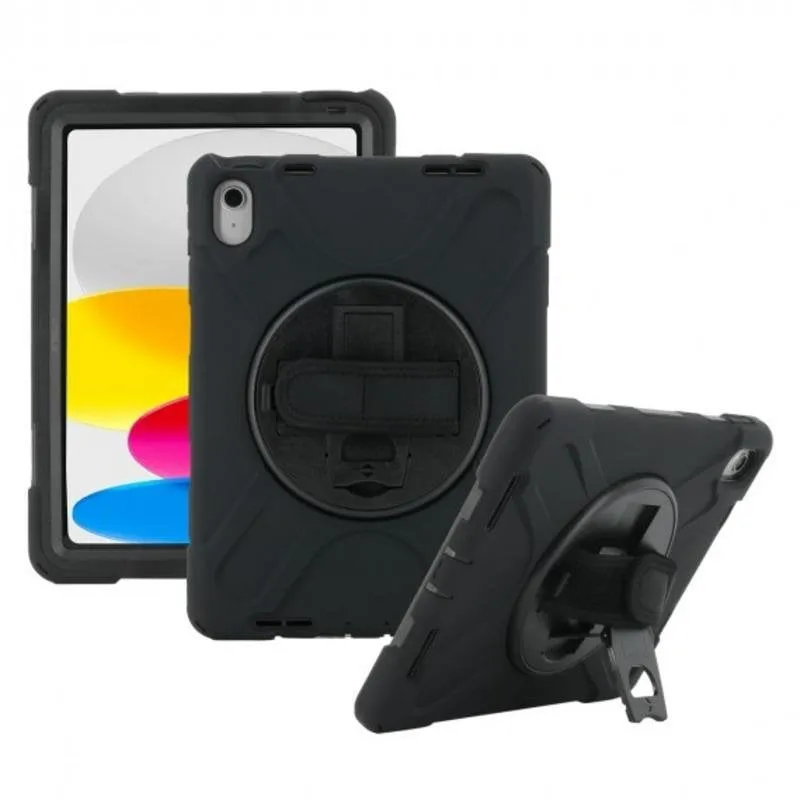 Funda Mobilis 072004 Silicone Nera supporto e portapenne per iPad 11" e 10.9"