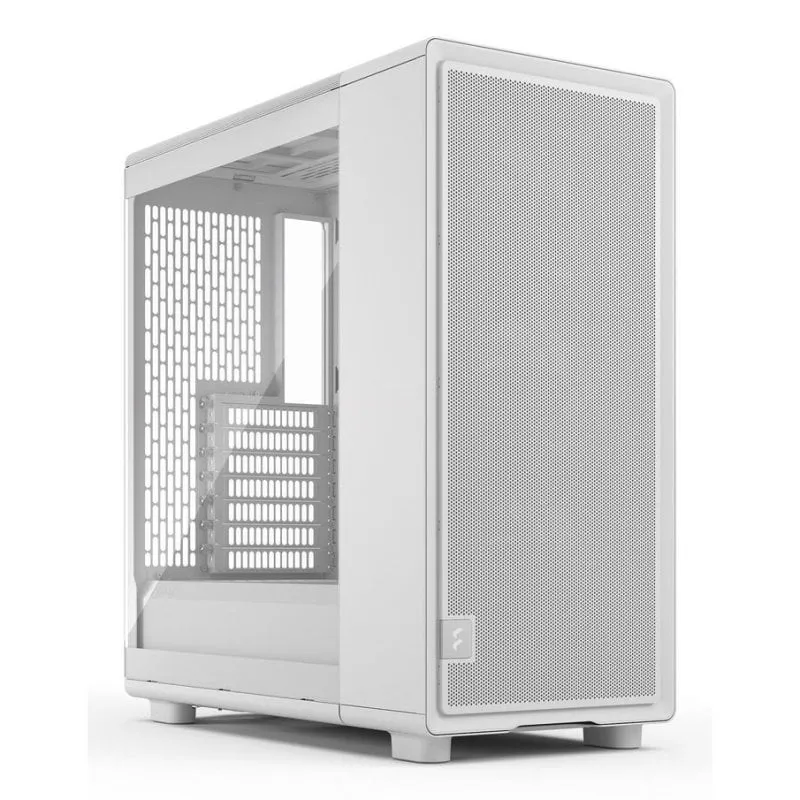 Case Fractal Design Epoch bianco ATX micro ATX Mini-ITX vetro temperato gaming