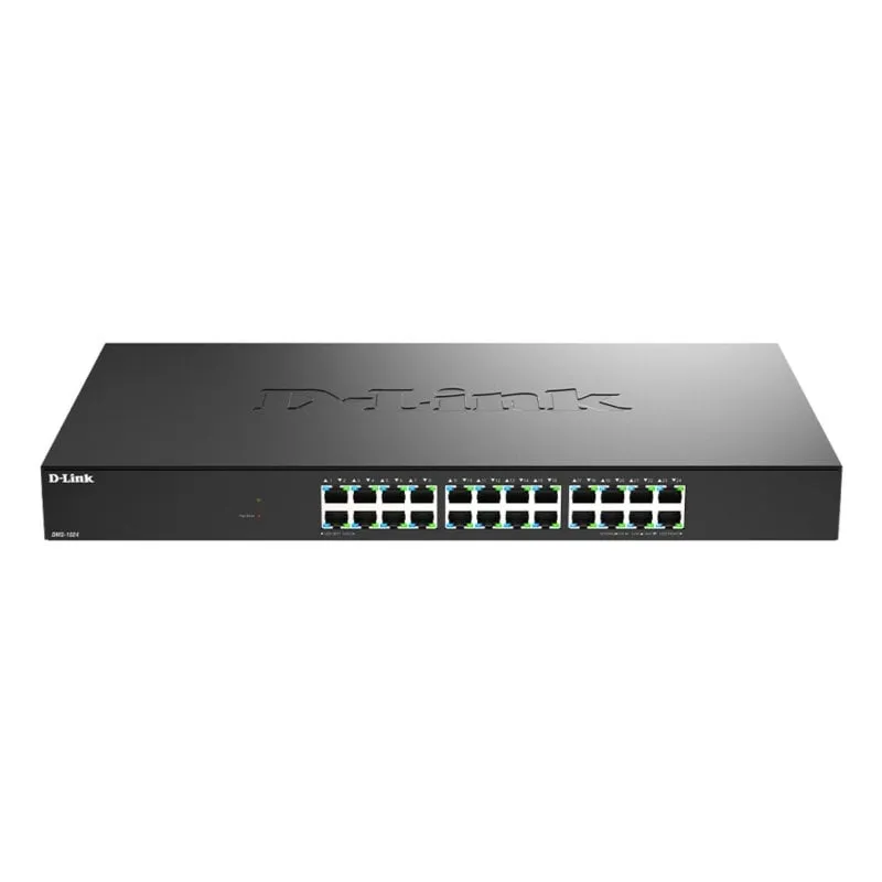 Switch D-Link DMS-1024 2.5G 24 porte QoS Metallo Fan Silenzioso