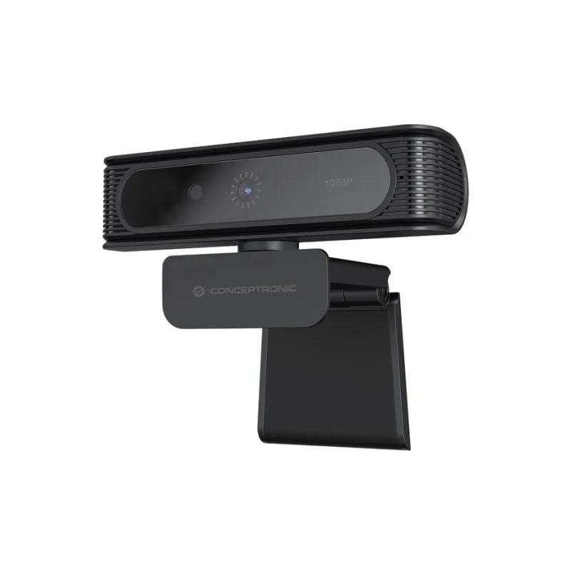 Webcam Conceptronic AMDIS09B Full HD 2 MP USB 80° Microfono integrato