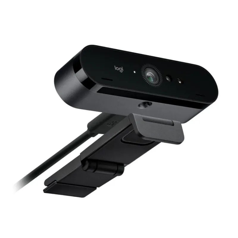 Webcam Logitech BRIO 4K 13MP Ultra HD 90fps Zoom 5x USB