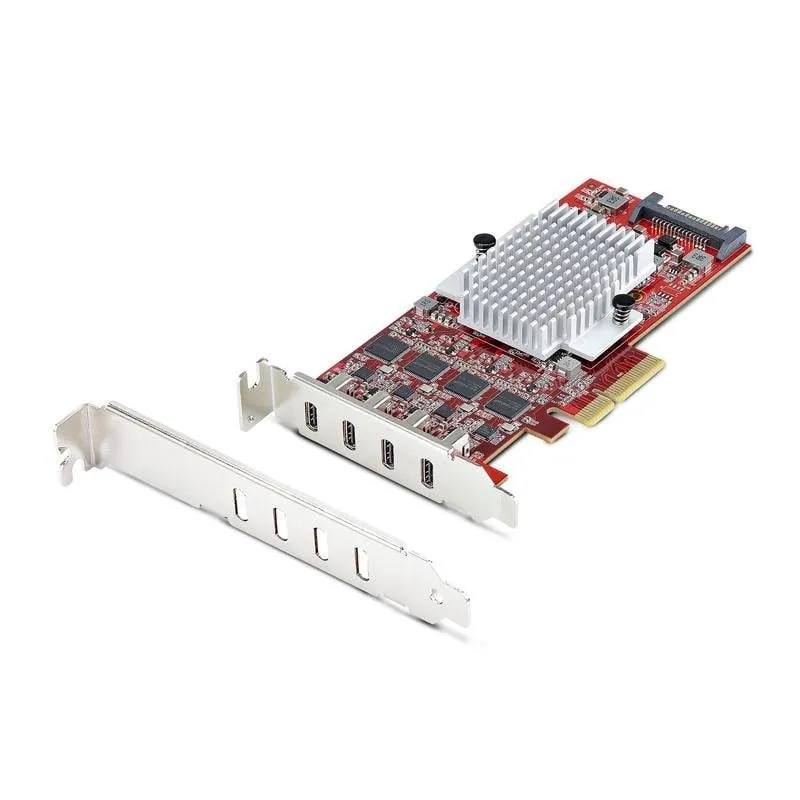 Scheda di Espansione StarTech PCIe USB-C 4 Porte USB 3.2 10Gbps Controller Indipendenti