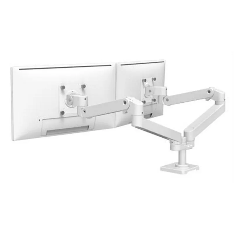 Supporto monitor Ergotron LX Pro Series 45-686-290 doppio braccio bianco